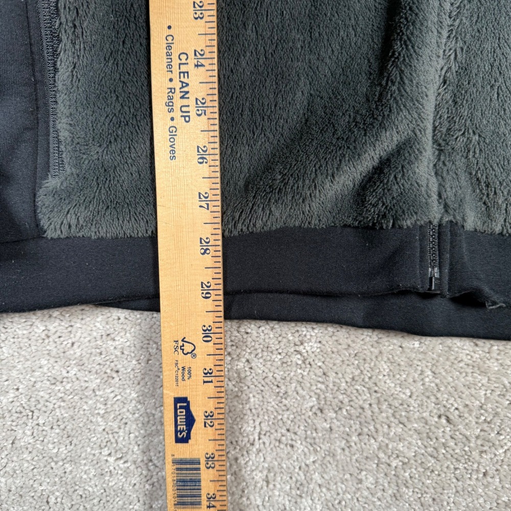 Mountain Hardwear Men's XXL Fleece Jacket Full Zip Dark Gray Polartec Outdoor - Picture 2 of 10